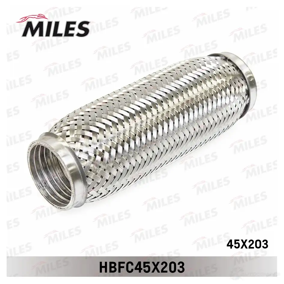 Гофра глушителя MILES 1420602444 CIE UMN HBFC45X203 - Изображение 1