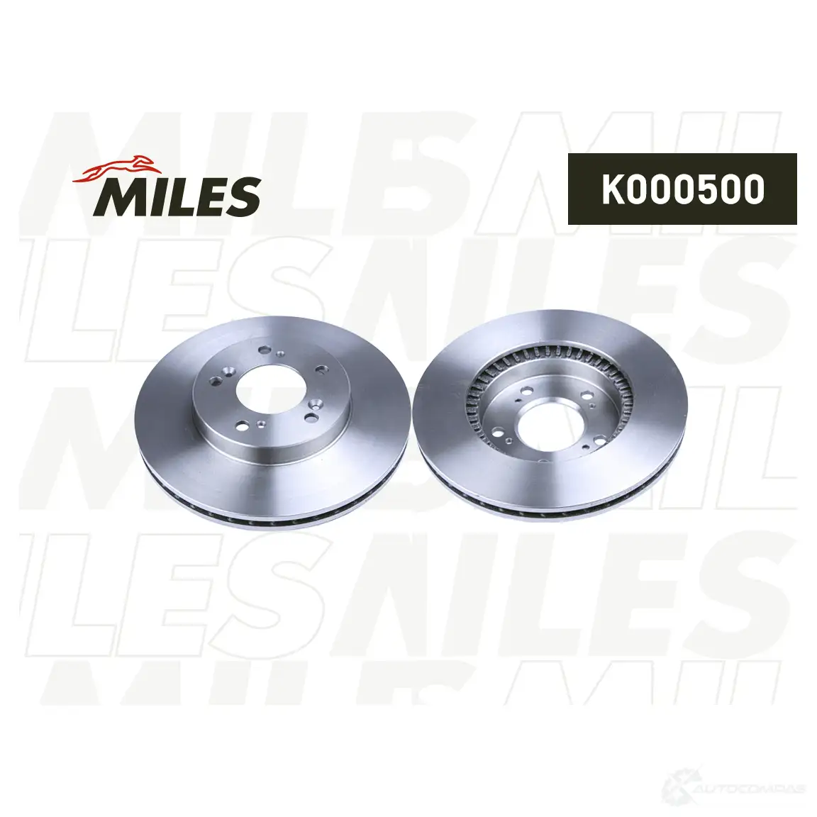 Тормозной диск MILES 7L6B7 V K000500 1420601279 - Изображение 1