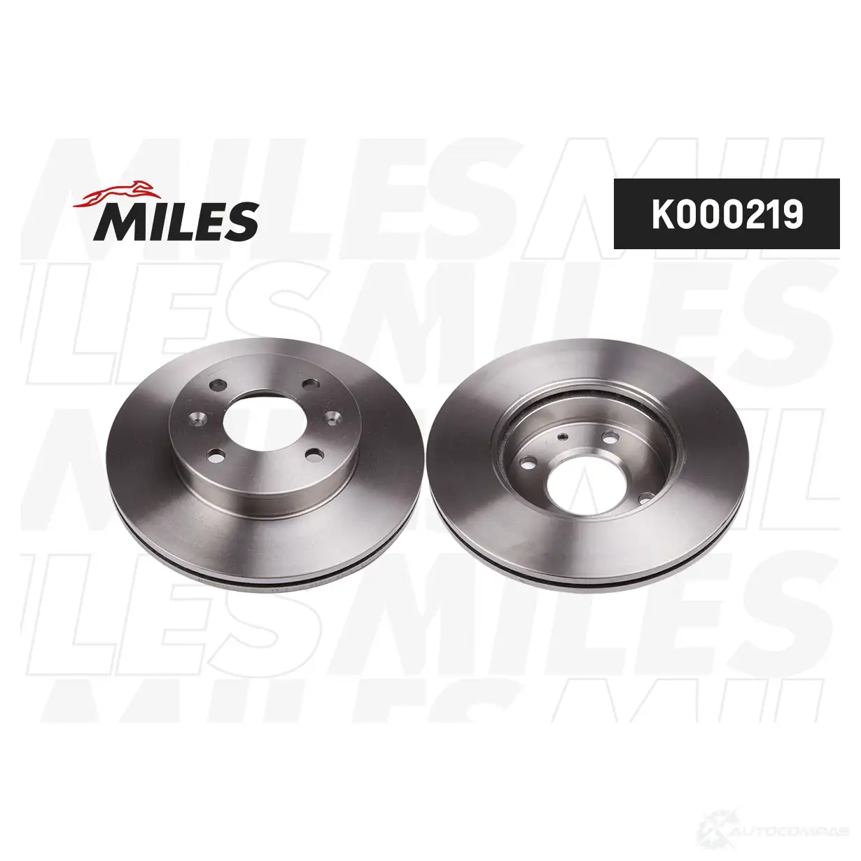 Тормозной диск MILES 3RP1 X K000219 1420601034 - Изображение 1