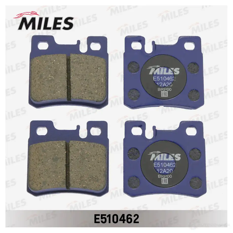 Тормозные колодки дисковые, комплект MILES 03C P58 E510462 1436968179 - Изображение 1