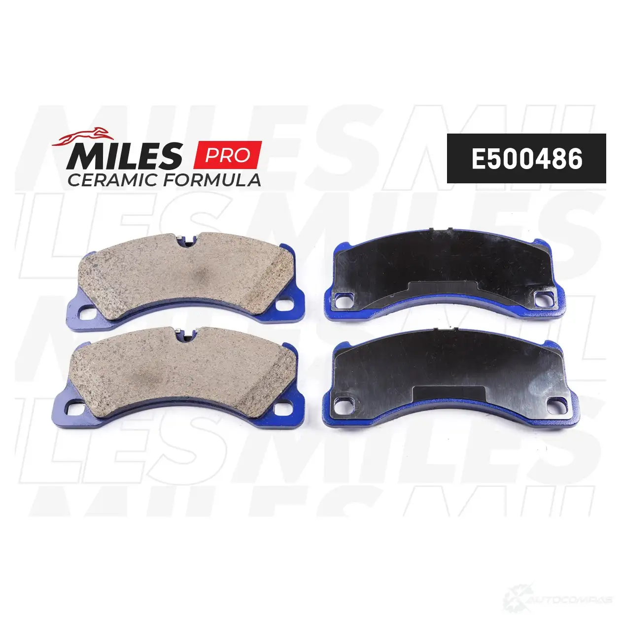 Тормозные колодки дисковые, комплект MILES 1436968018 TDV 79H E500486 - Изображение 1