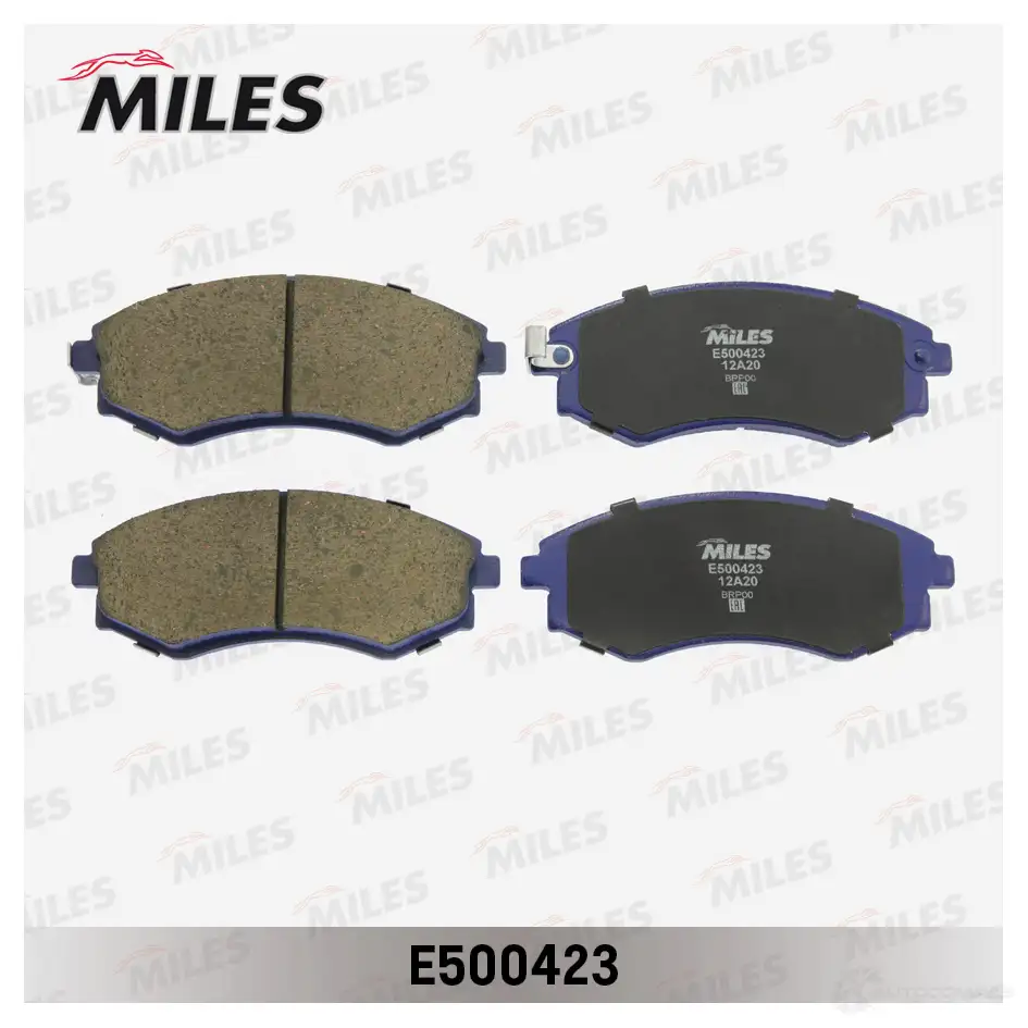 Тормозные колодки дисковые, комплект MILES E500423 1436967992 5S BT5 - Изображение 1