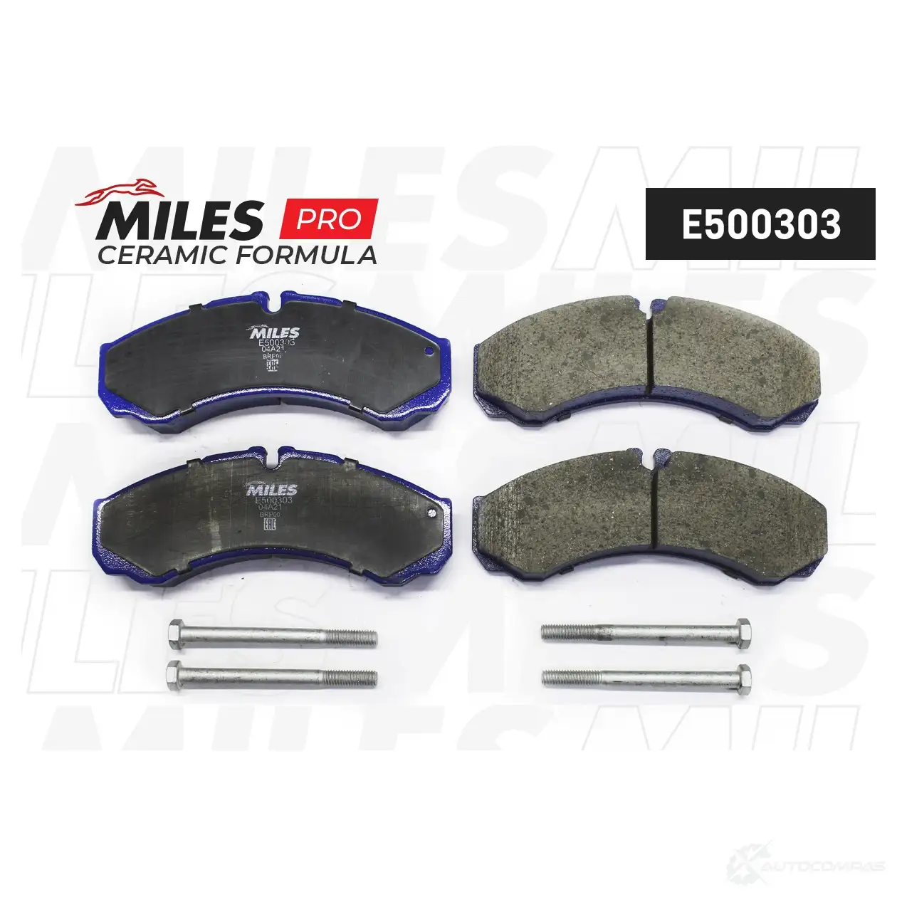 Тормозные колодки дисковые, комплект MILES 33J47 YV 1436967931 E500303 - Изображение 1