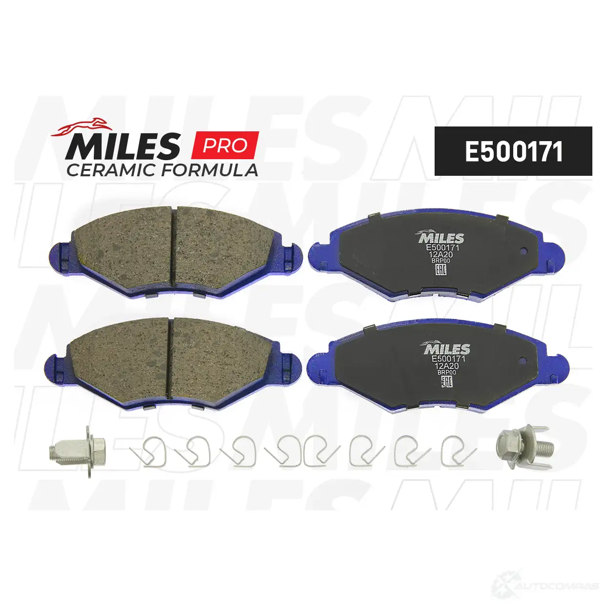 Тормозные колодки дисковые, комплект MILES K4B79 E 1436967863 E500171 - Изображение 1