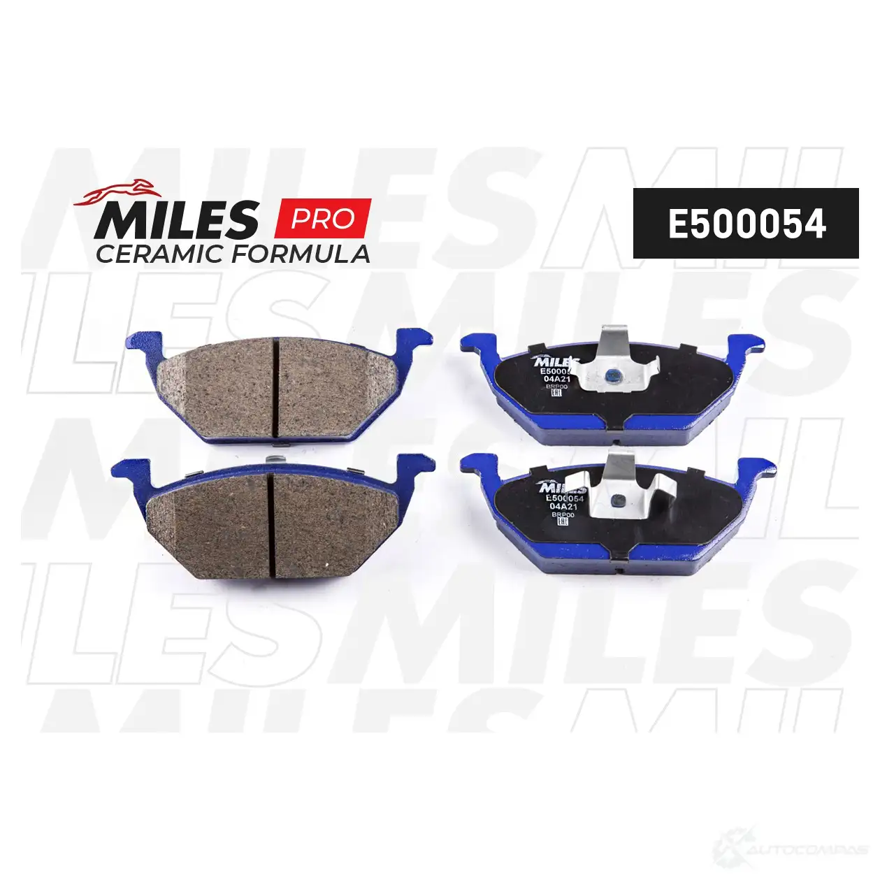 Тормозные колодки дисковые, комплект MILES J WWUW E500054 1436967797 изображение 0