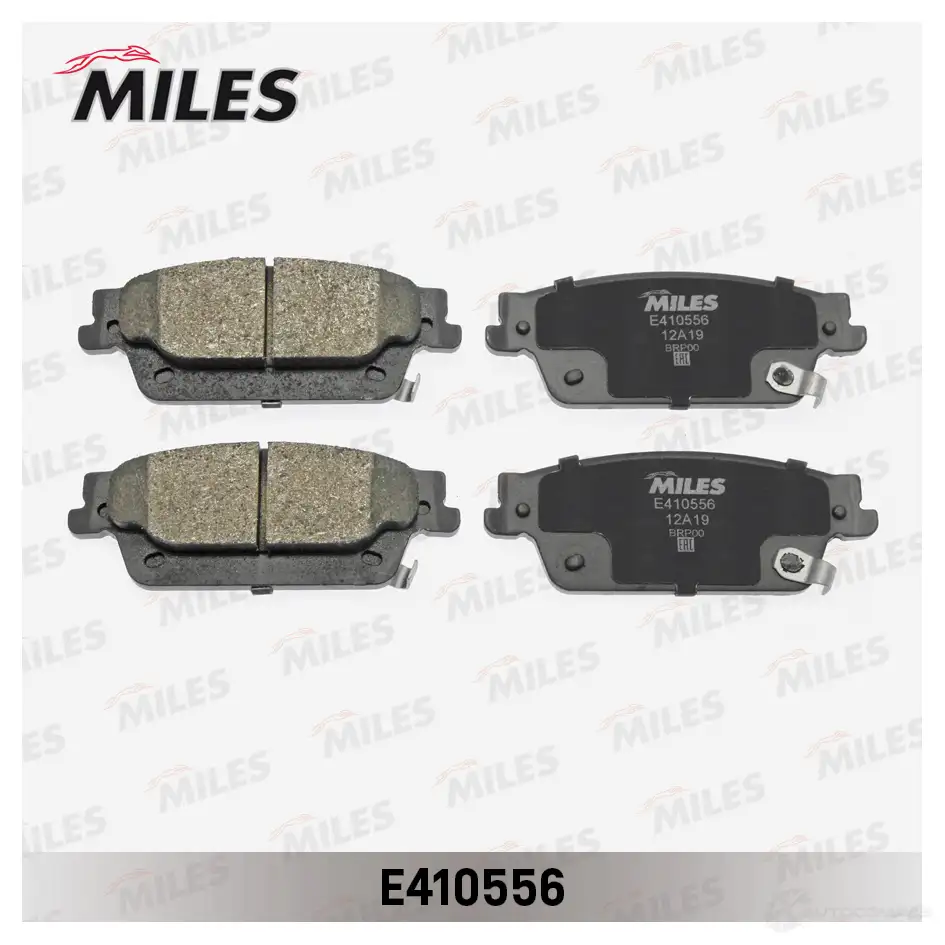 Тормозные колодки дисковые, комплект MILES N AD9B E410556 1436967762 изображение 0