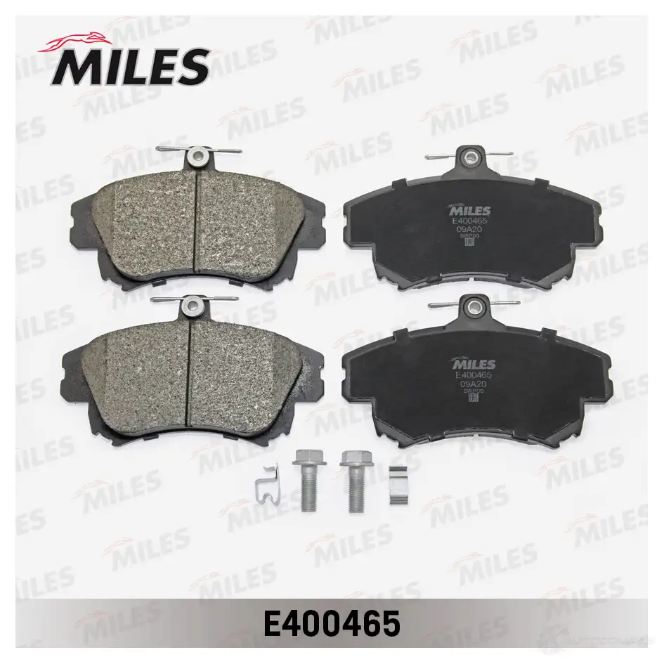 Тормозные колодки дисковые, комплект MILES 1420604970 E400465 4K 7ITY - Изображение 1