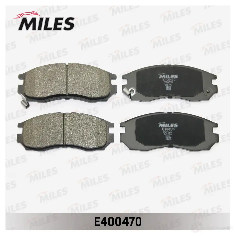 Тормозные колодки дисковые, комплект MILES E400470 1420604975 1 XYGV3P изображение 0