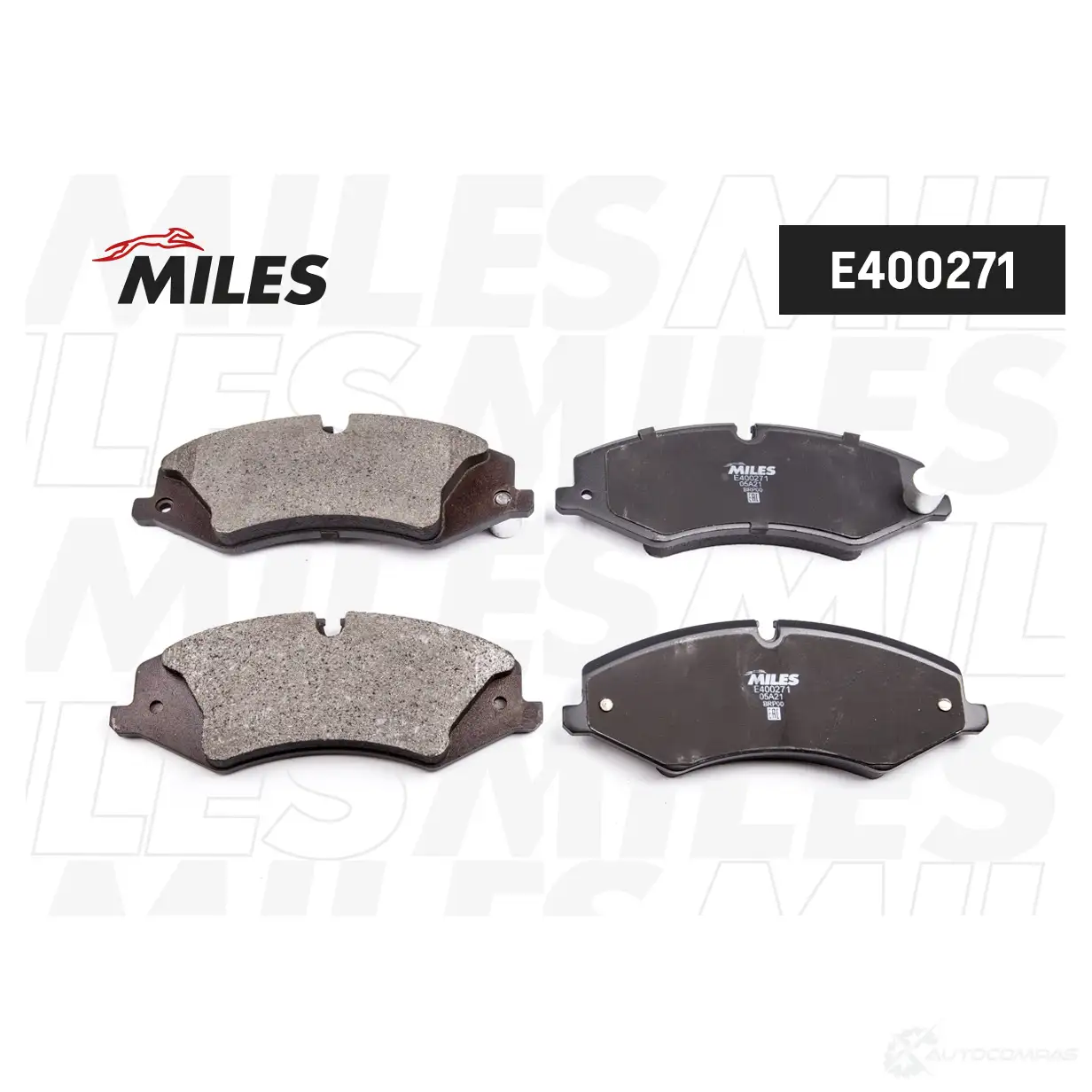 Тормозные колодки дисковые, комплект MILES B9 6LSX 1420604908 E400271