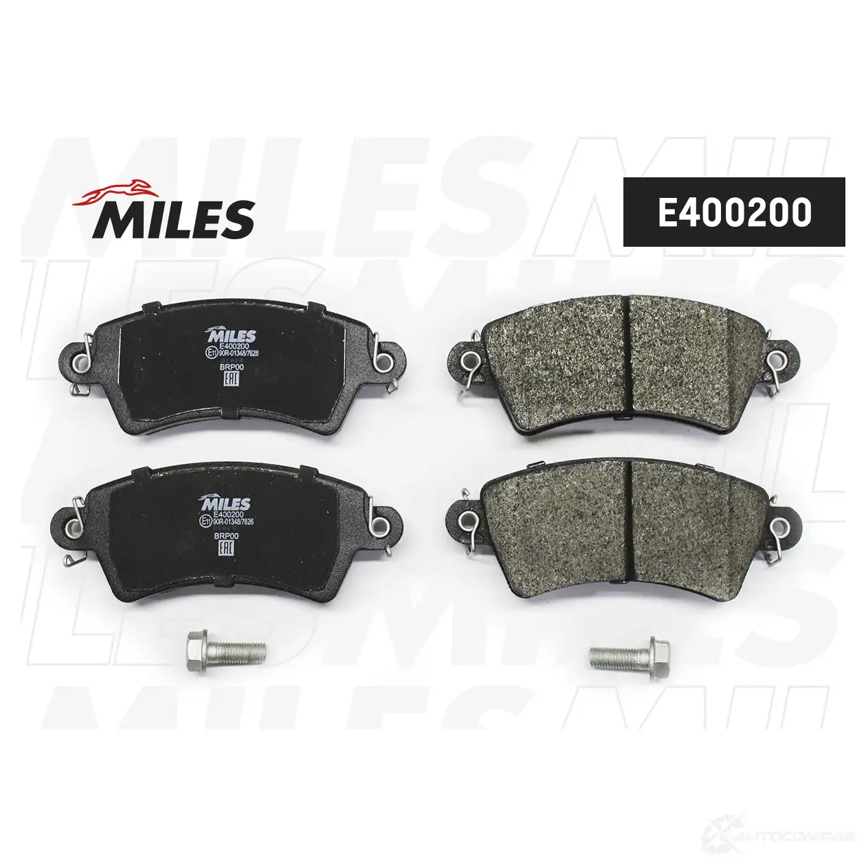 Тормозные колодки дисковые, комплект MILES UR1R5 V E400200 1420603532 - Изображение 1