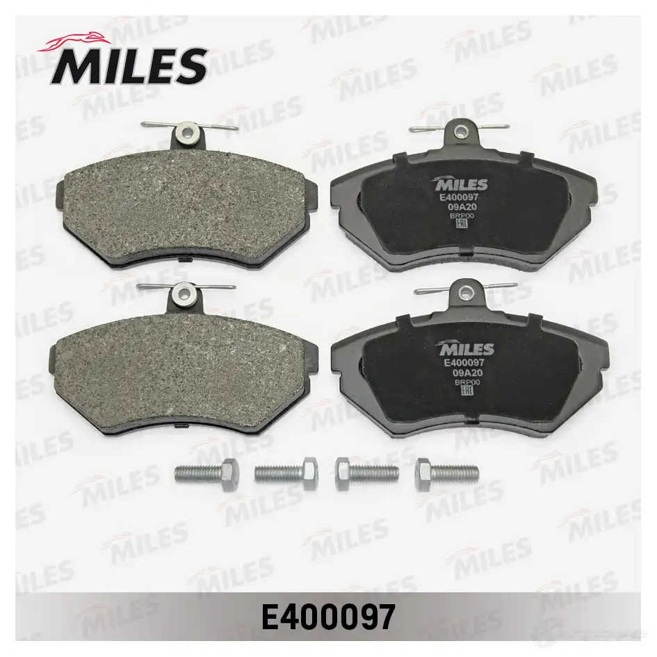 Тормозные колодки дисковые, комплект MILES E400097 OYE 0R7 1420603460 - Изображение 1