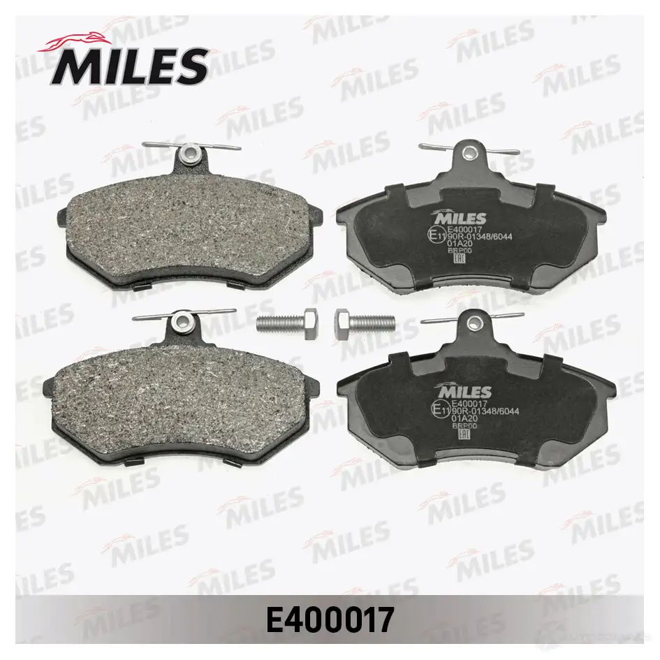 Тормозные колодки дисковые, комплект MILES 1420603475 E400017 H 9SO266 - Изображение 1