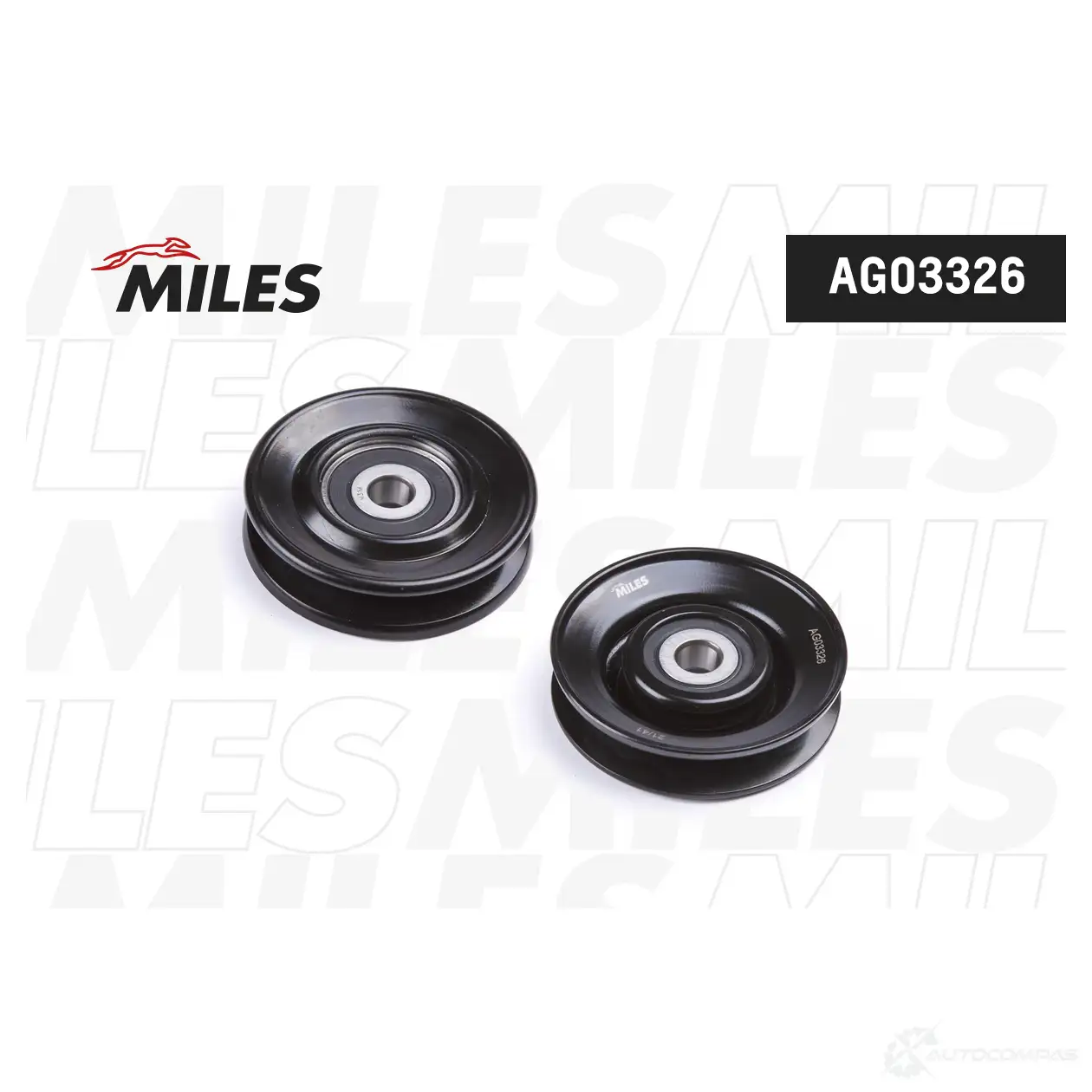 Обводной ролик приводного ремня MILES S 1JGO 1420679023 AG03326 - Изображение 1