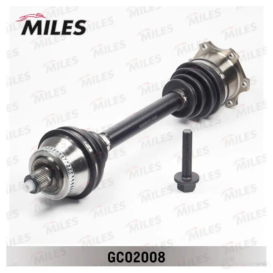 Приводной вал MILES GC02008 82B AA 1420604165 - Изображение 1
