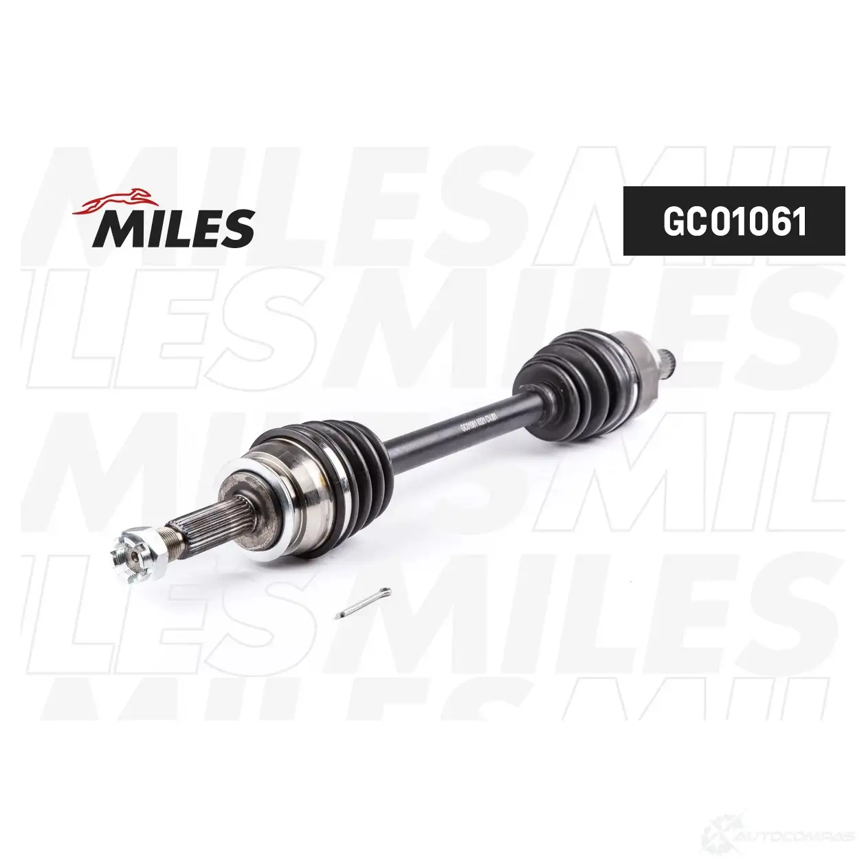 Приводной вал MILES 1420604084 LHHK8 RU GC01061 изображение 0