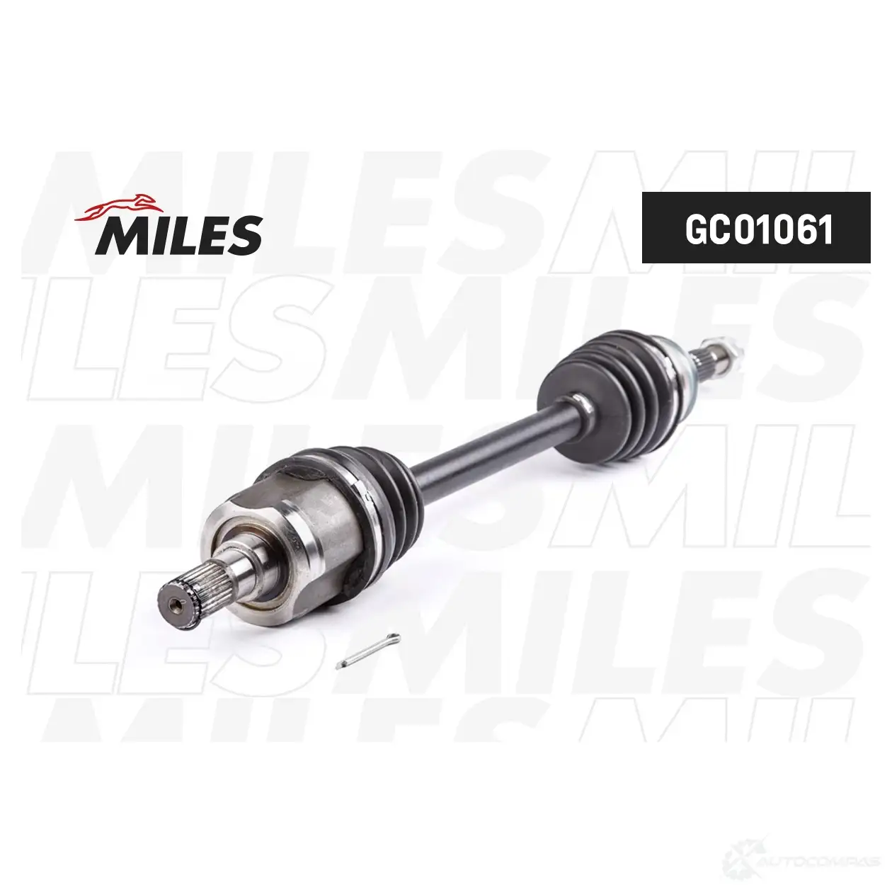 Приводной вал MILES 1420604084 LHHK8 RU GC01061 изображение 1