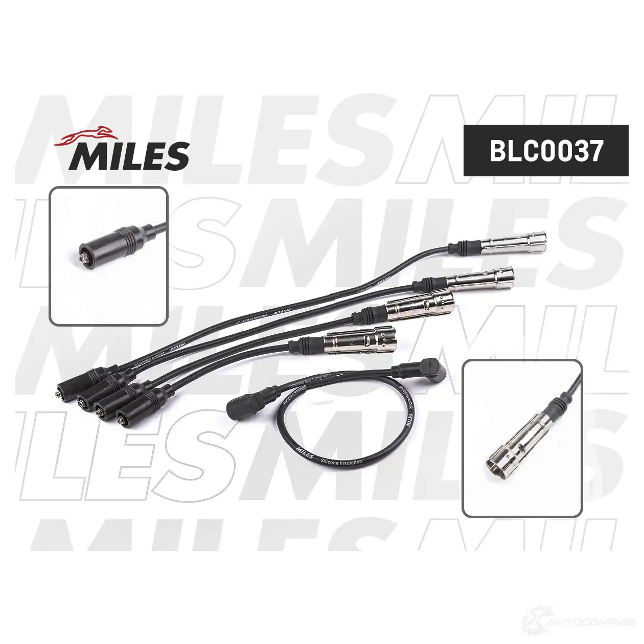 Высоковольтные провода зажигания MILES 1438141134 5EOG Q BLC0037 изображение 0