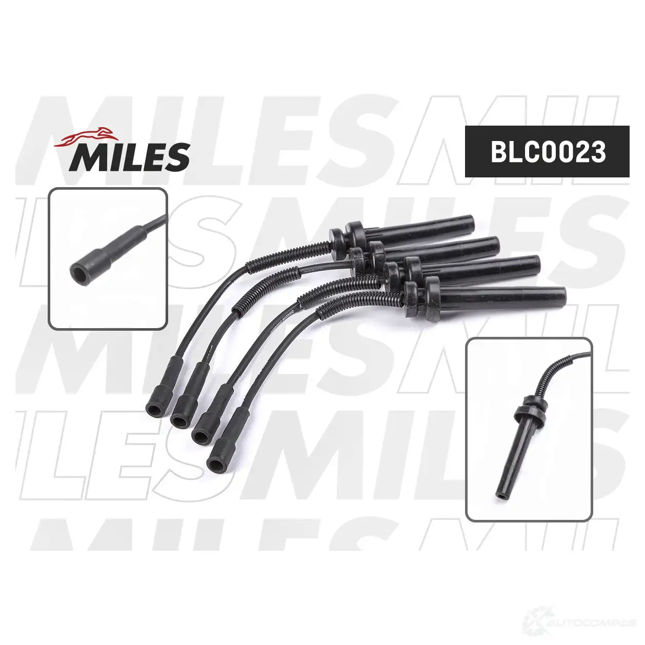 Высоковольтные провода зажигания MILES 8 INSJ BLC0023 1438141151