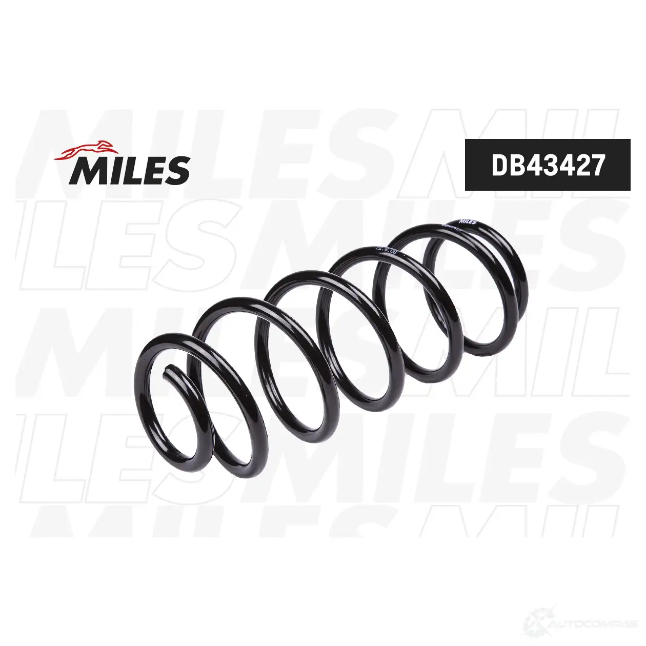 Пружина подвески MILES 1439937678 DB43427 Q8M3W J