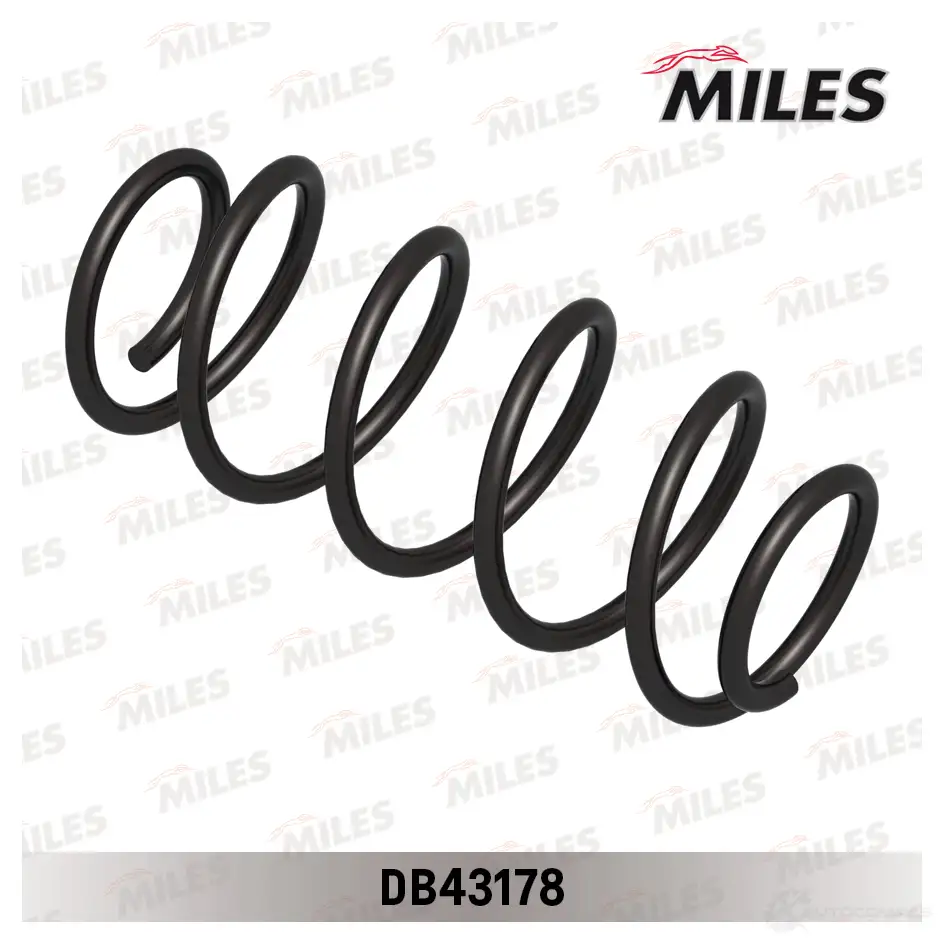 Пружина подвески MILES DB43178 5 ZZYF 1438141220