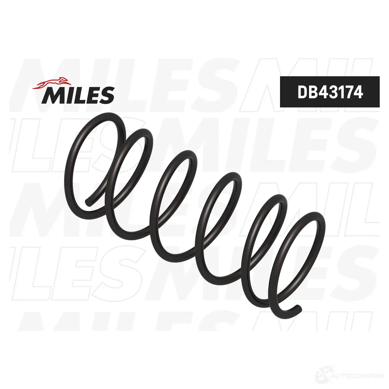 Пружина подвески MILES YU0UX X 1438141222 DB43174