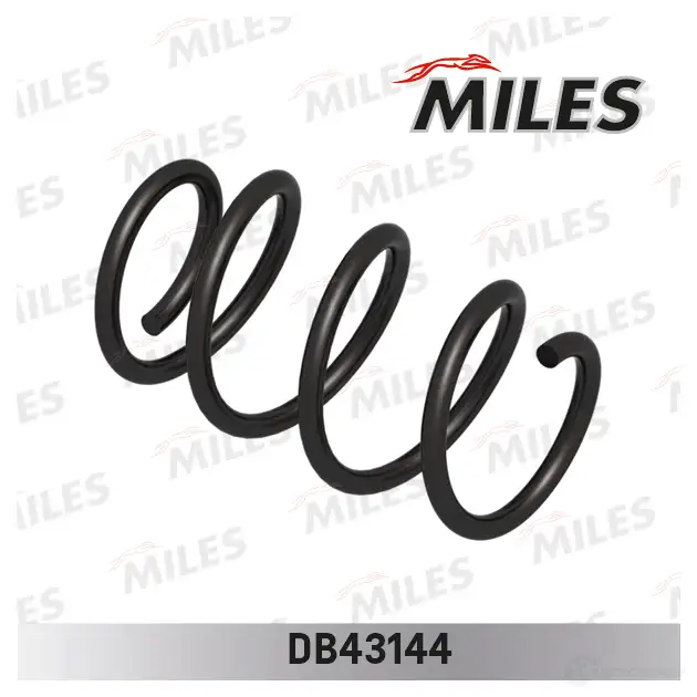 Пружина подвески MILES 7YSS 7WK 1436966801 DB43144