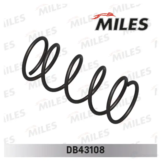 Пружина подвески MILES 1436966772 0VACA ZB DB43108