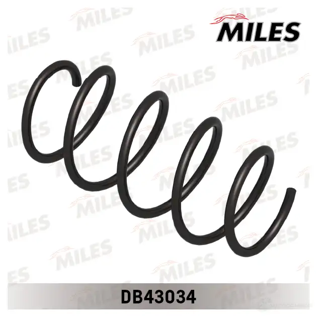 Пружина подвески MILES 49 7T5 1436966709 DB43034 изображение 0