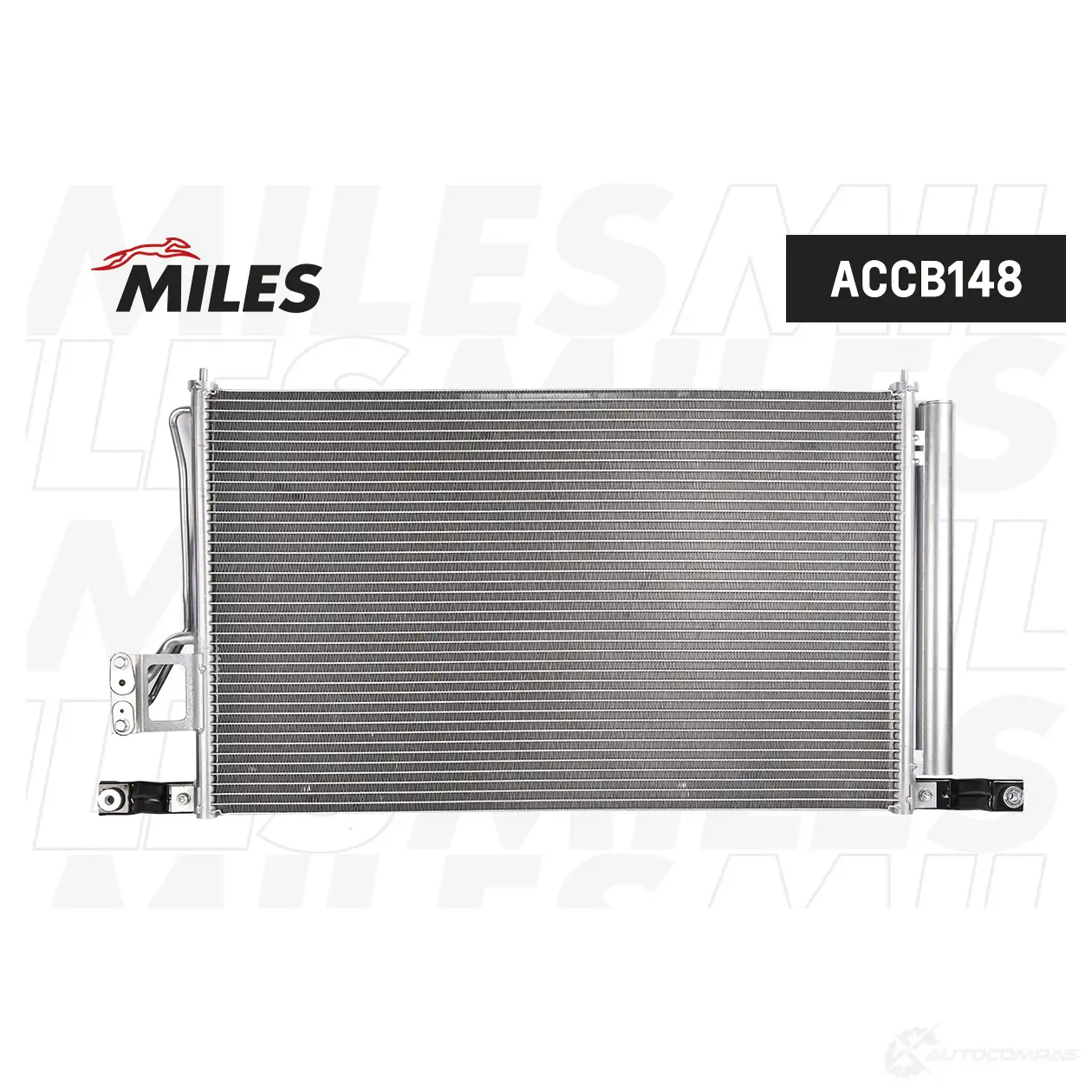Радиатор кондиционера MILES 1436965936 ACCB148 WEZE X - Изображение 1