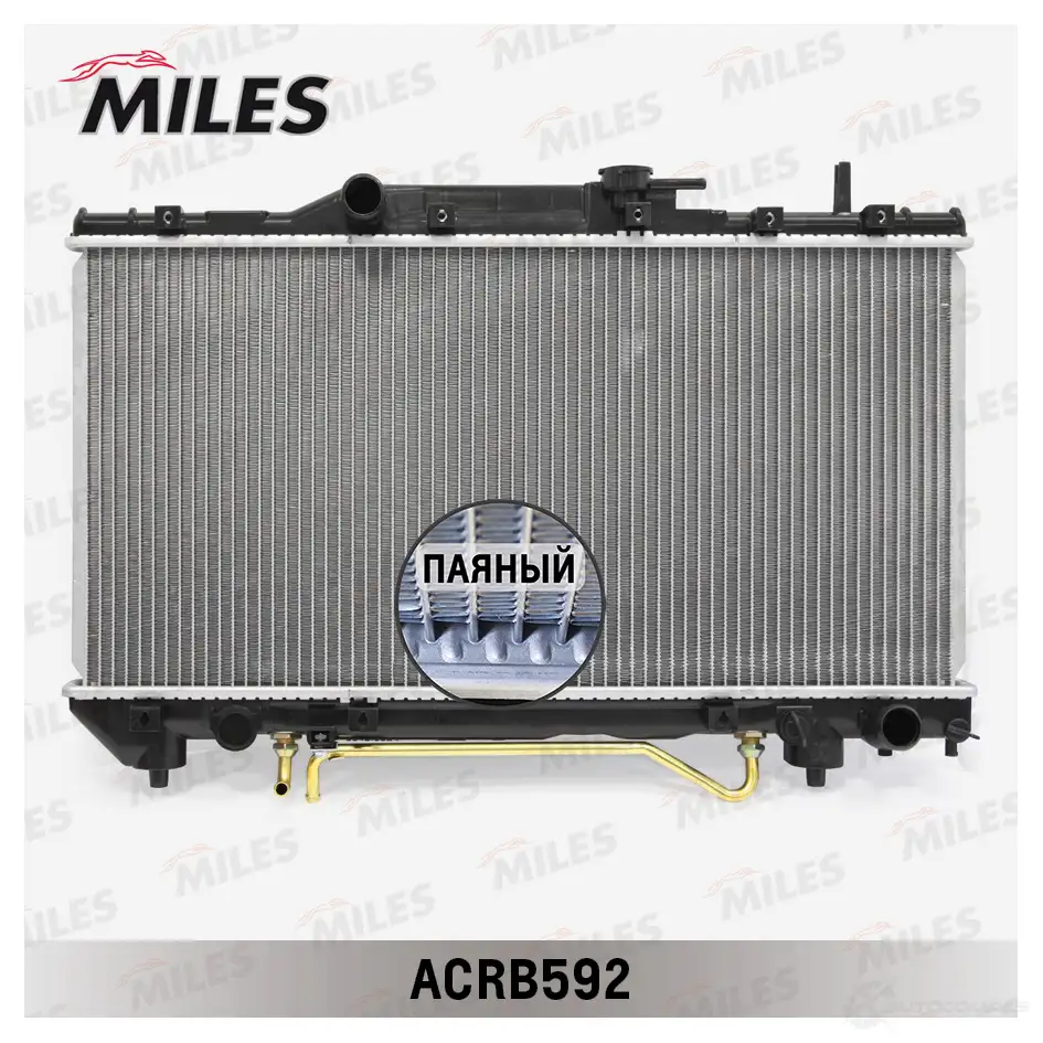 Радиатор охлаждения двигателя MILES 1438141279 ACRB592 L6SJGB I - Изображение 1
