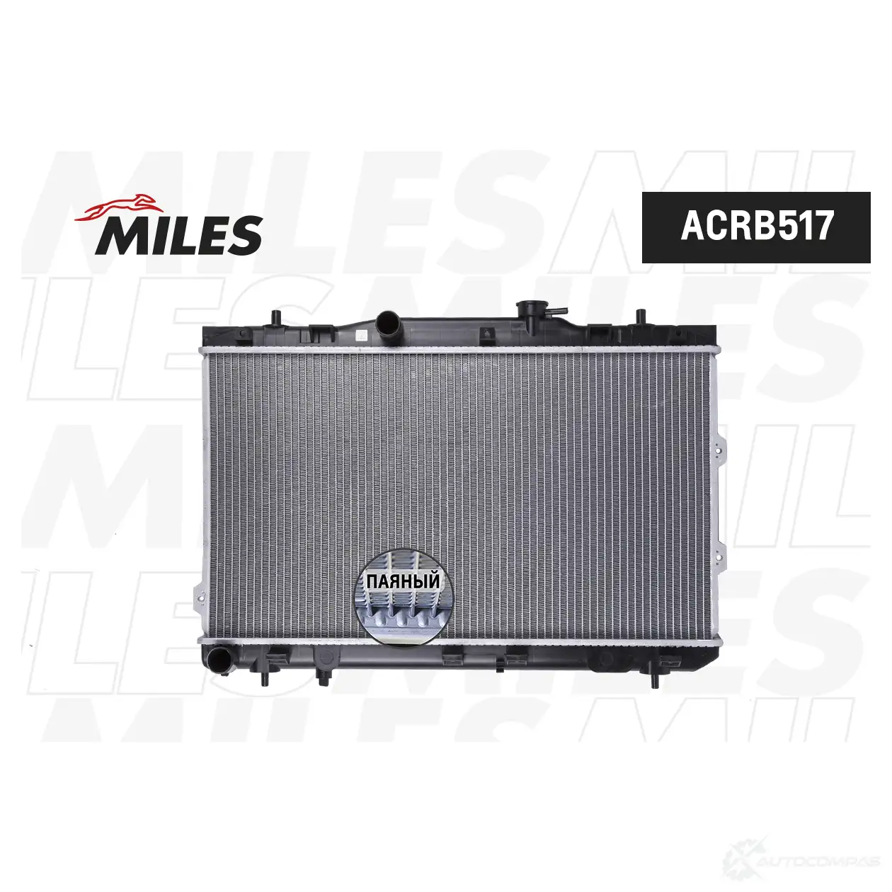 Радиатор охлаждения двигателя MILES 1436966008 PAI QM ACRB517 - Изображение 1
