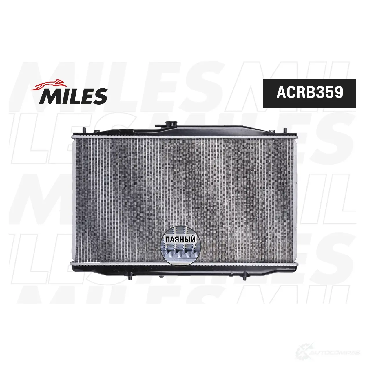 Радиатор охлаждения двигателя MILES ACRB359 1420599102 4QYM CT изображение 0