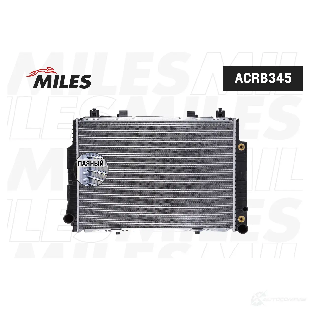 Радиатор охлаждения двигателя MILES JMX32 PA 1420599081 ACRB345 изображение 0