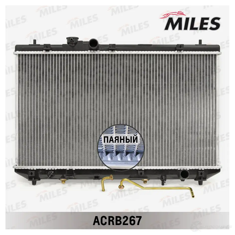 Радиатор охлаждения двигателя MILES 1438141289 ACRB267 VN QTRT1 изображение 0