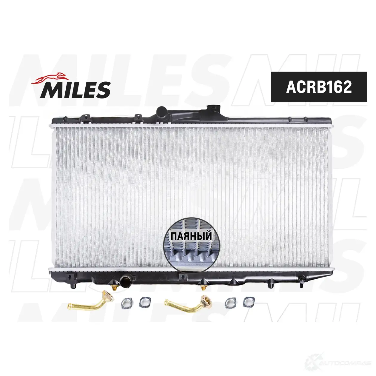 Радиатор охлаждения двигателя MILES ACRB162 1420675916 PRAVQ U9 - Изображение 1