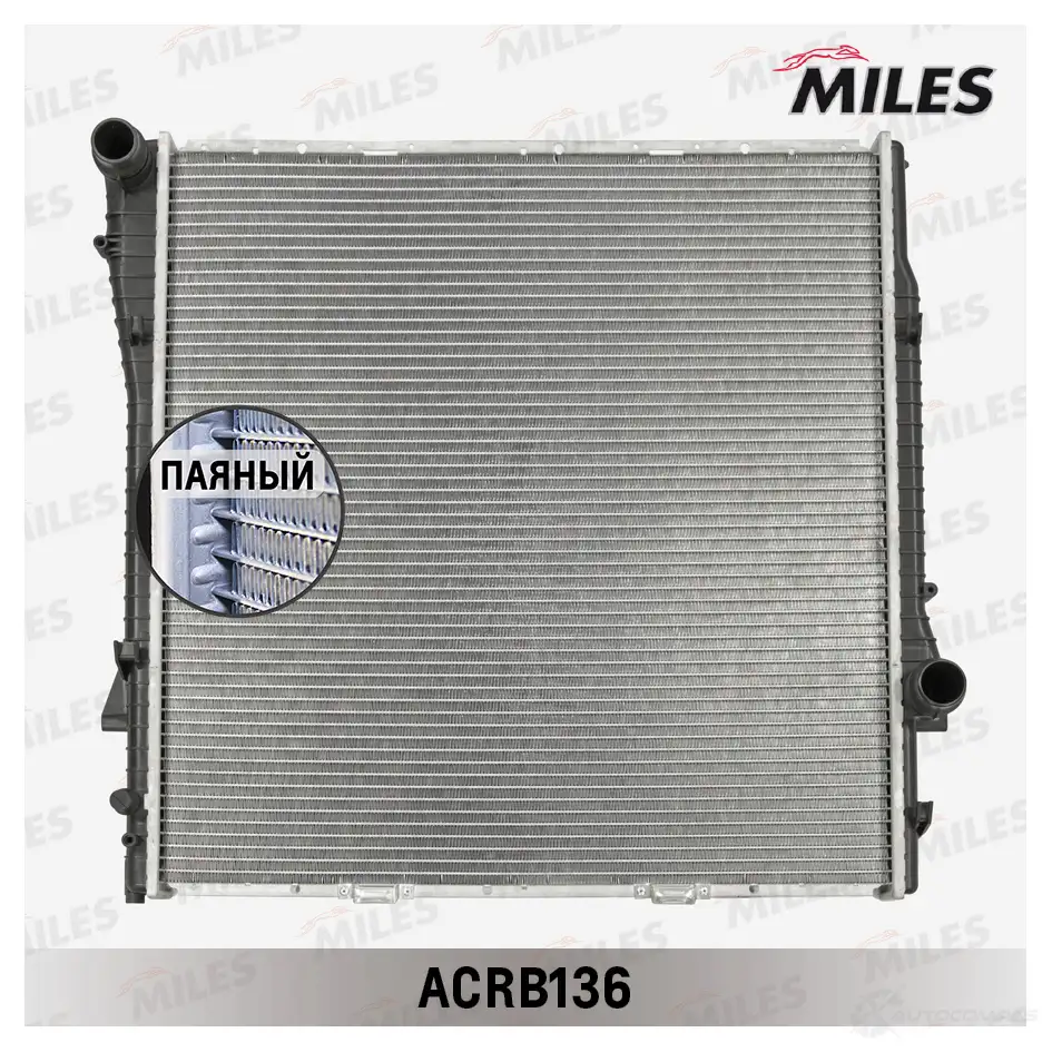 Радиатор охлаждения двигателя MILES ACRB136 1420599001 H GU9G6 изображение 0