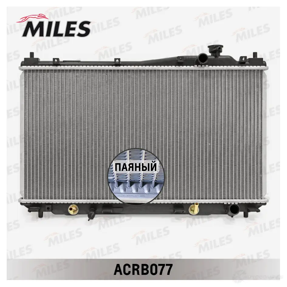 Радиатор охлаждения двигателя MILES 4 GULKAJ 1420598921 ACRB077 изображение 0