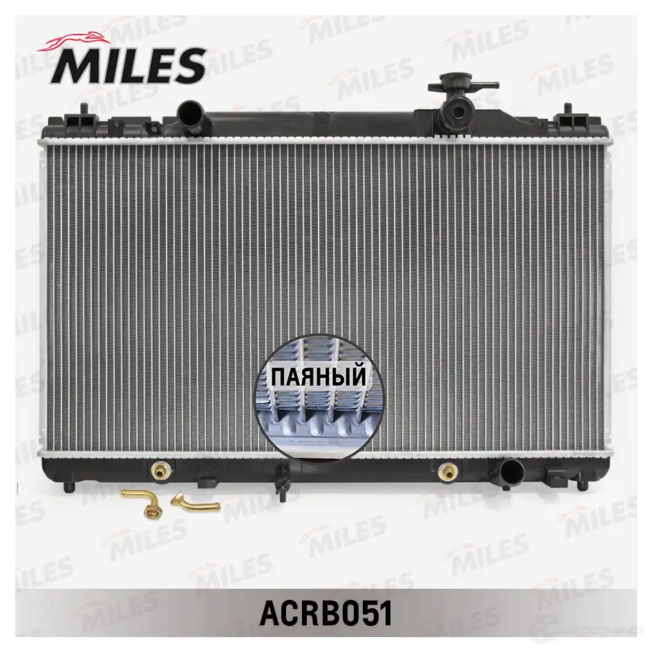 Радиатор охлаждения двигателя MILES ACRB051 1420598889 W 4NL2 изображение 0