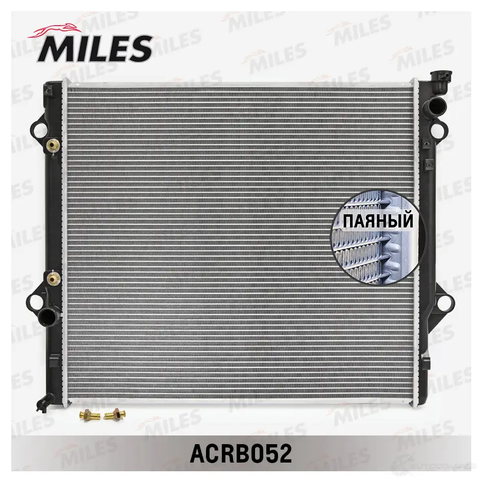 Радиатор охлаждения двигателя MILES 4HBZ B 1420598891 ACRB052 изображение 0