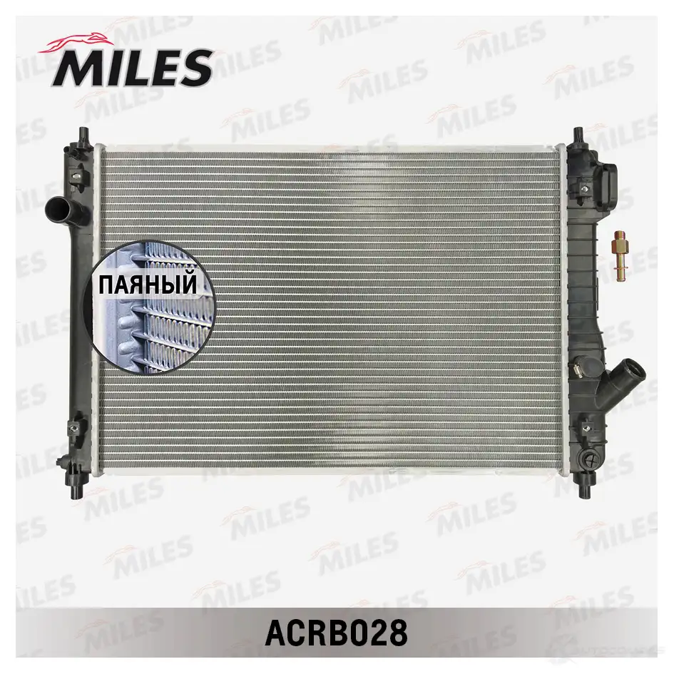 Радиатор охлаждения двигателя MILES 1420598868 ACRB028 YL XBICZ изображение 0
