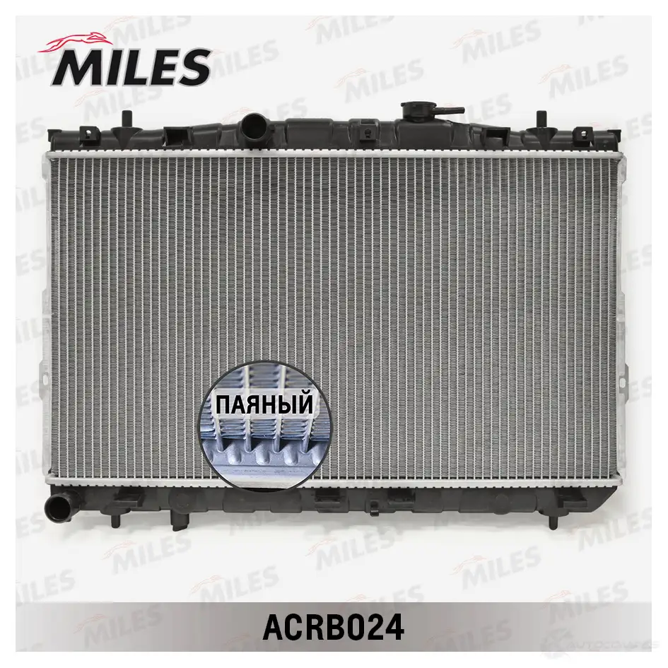 Радиатор охлаждения двигателя MILES DV5 O304 ACRB024 1420598862 изображение 0