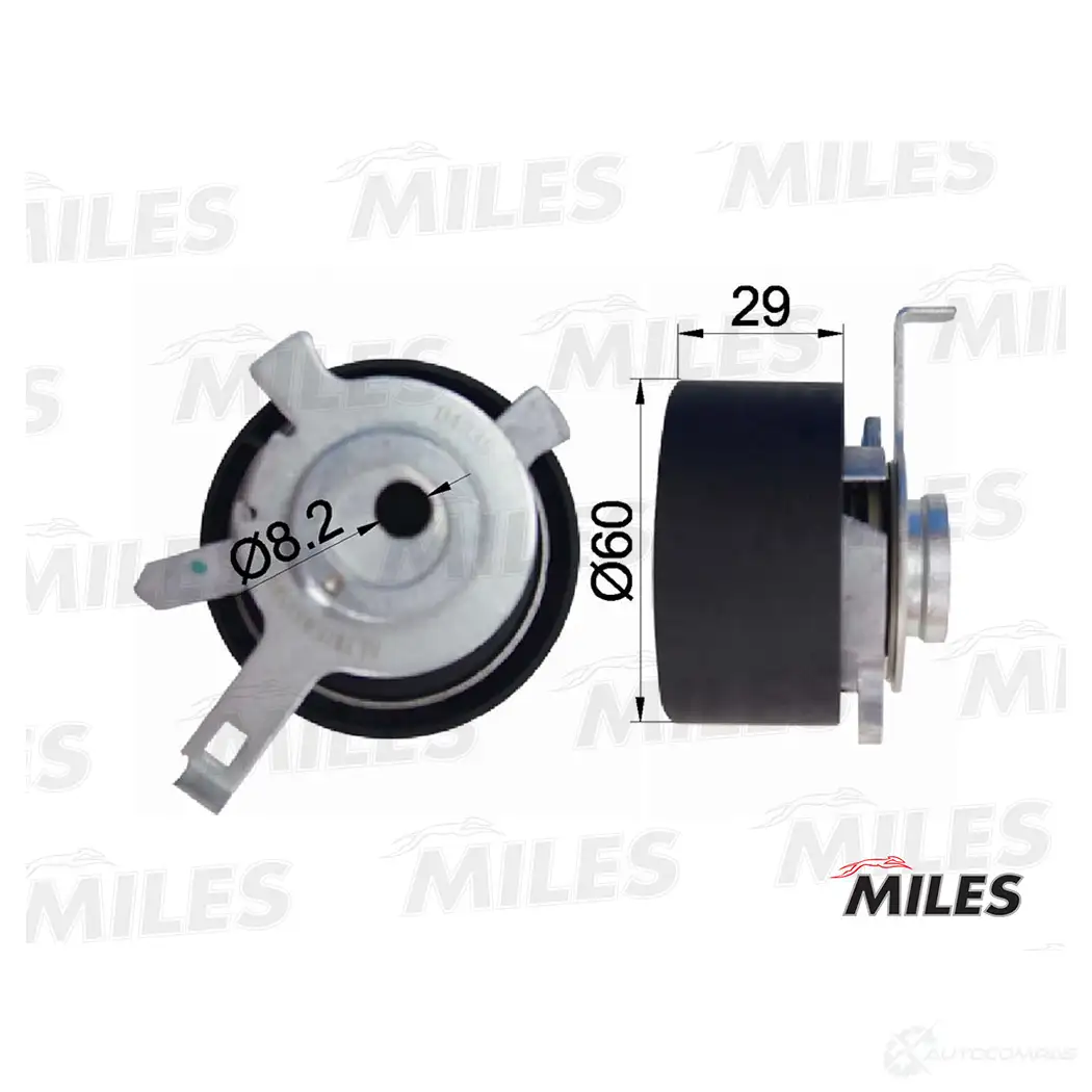 Натяжной ролик ГРМ MILES P HI73F 1420599094 AG02041 изображение 1