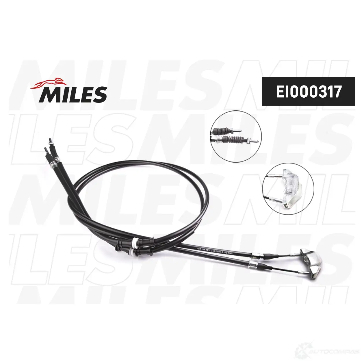 Трос ручника MILES A8 O9LFF 1438142118 EI000317