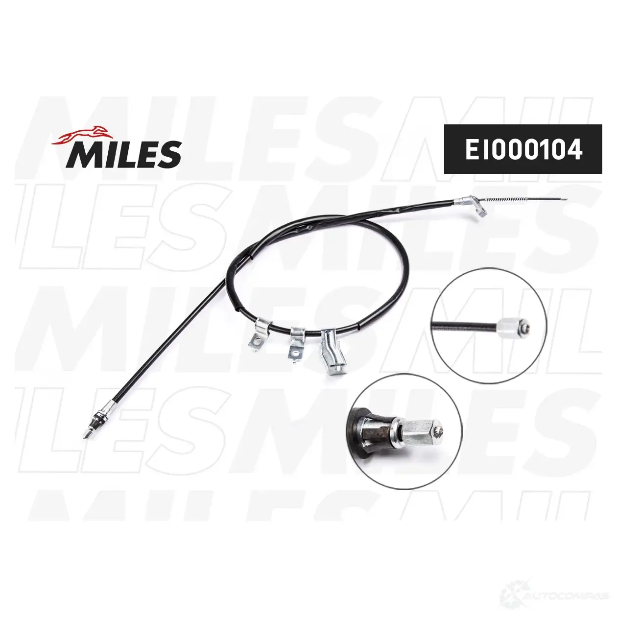 Трос ручника MILES 1437172976 EI000104 HIX4 6 - Изображение 1