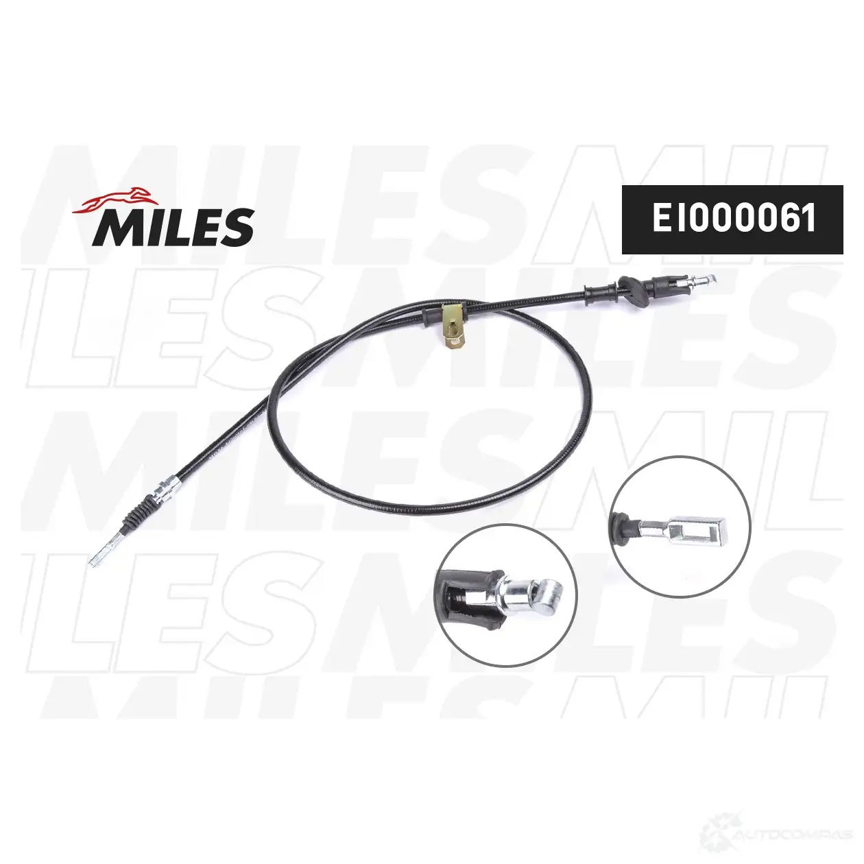 Трос ручника MILES 9J4X3 DU EI000061 1438142311