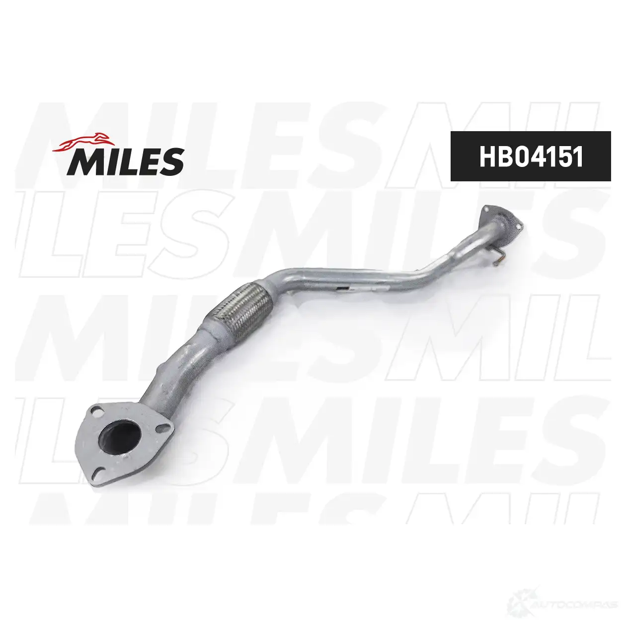 Выхлопная труба глушителя MILES HB04151 F 59N35 1420626192 изображение 1
