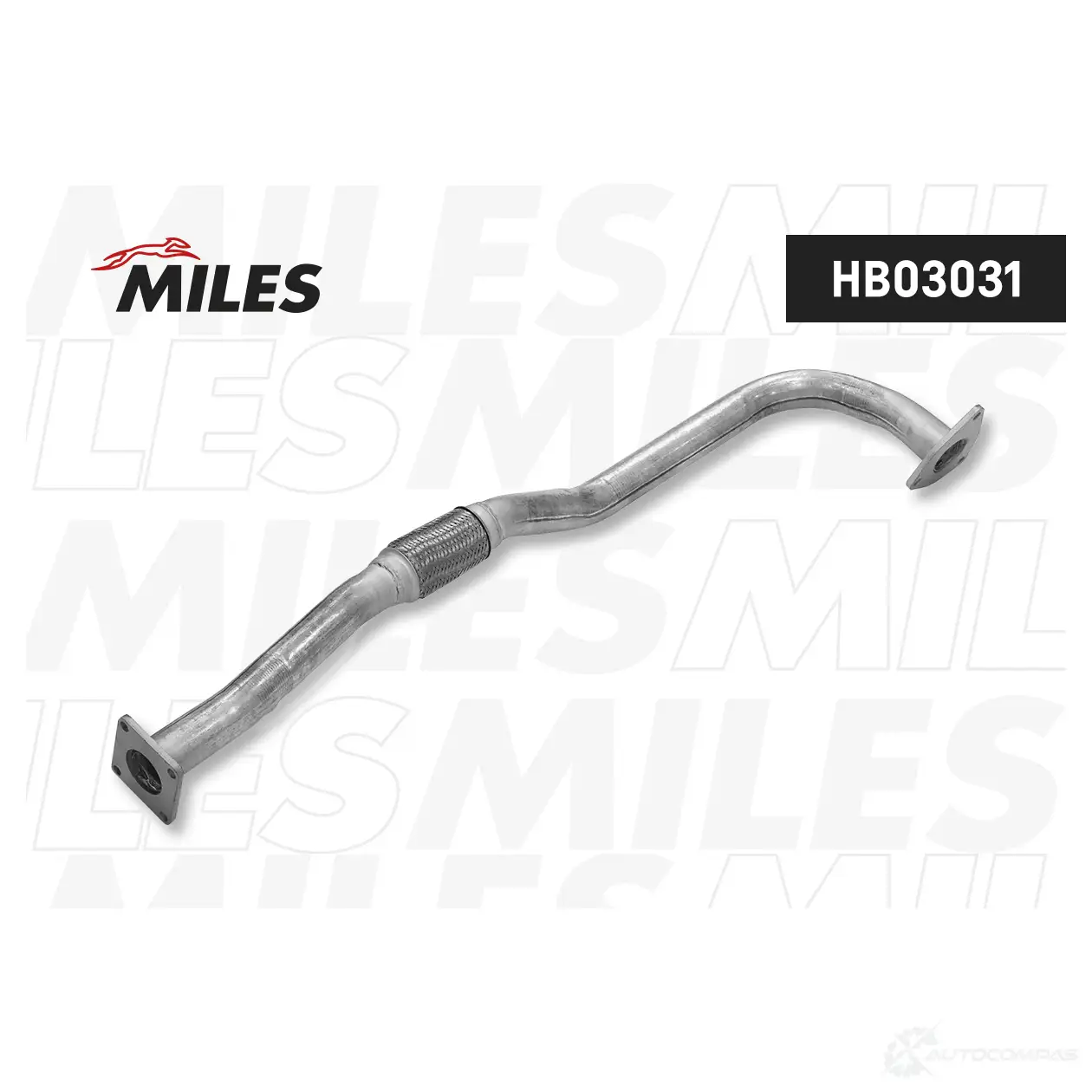 Выхлопная труба глушителя MILES 1420604406 7NIB O HB04053 изображение 1