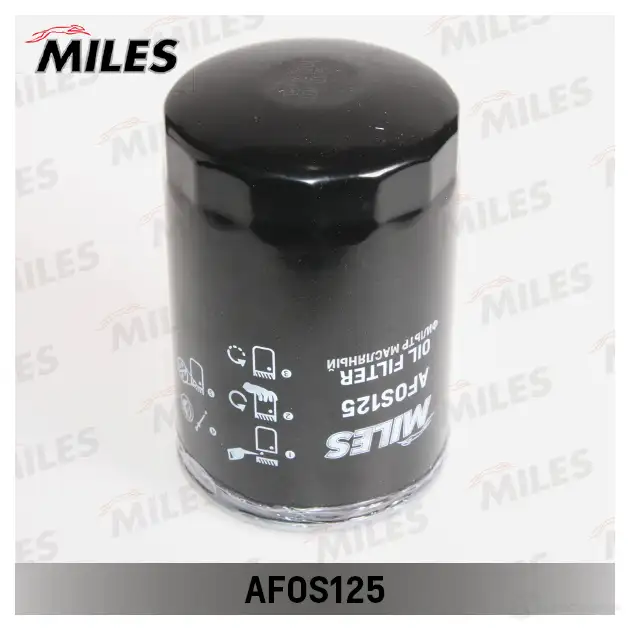 Масляный фильтр MILES AFOS125 I 49U8MI 1420600150 изображение 0
