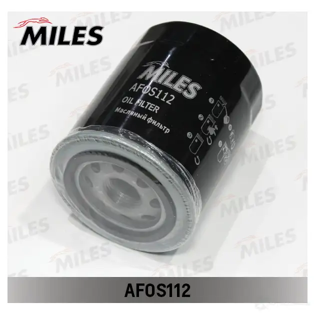 Масляный фильтр MILES 1420600141 AFOS112 GH9 93IS изображение 0