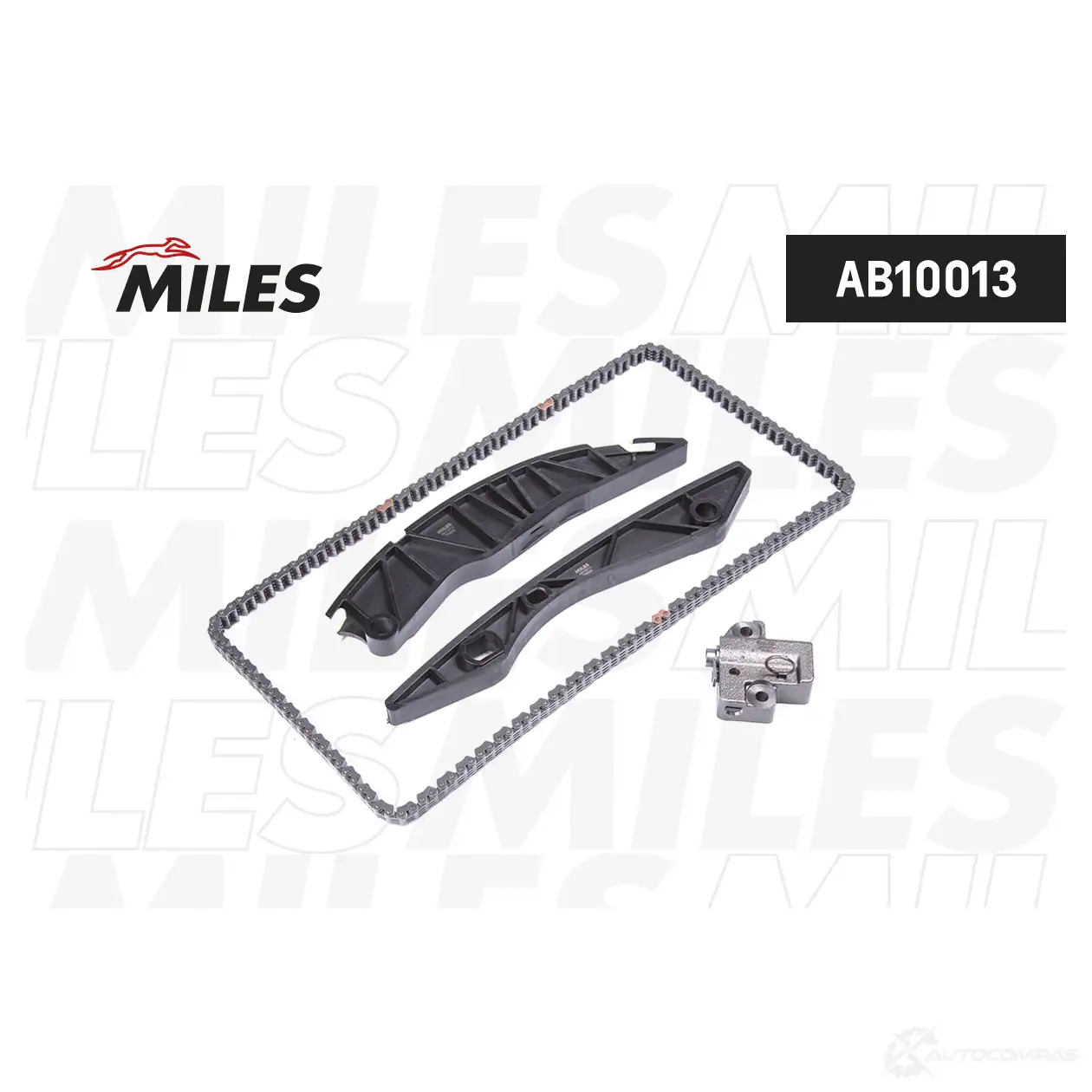 Комплект цепи ГРМ MILES 1438142442 AB10013 6JS KWL изображение 0